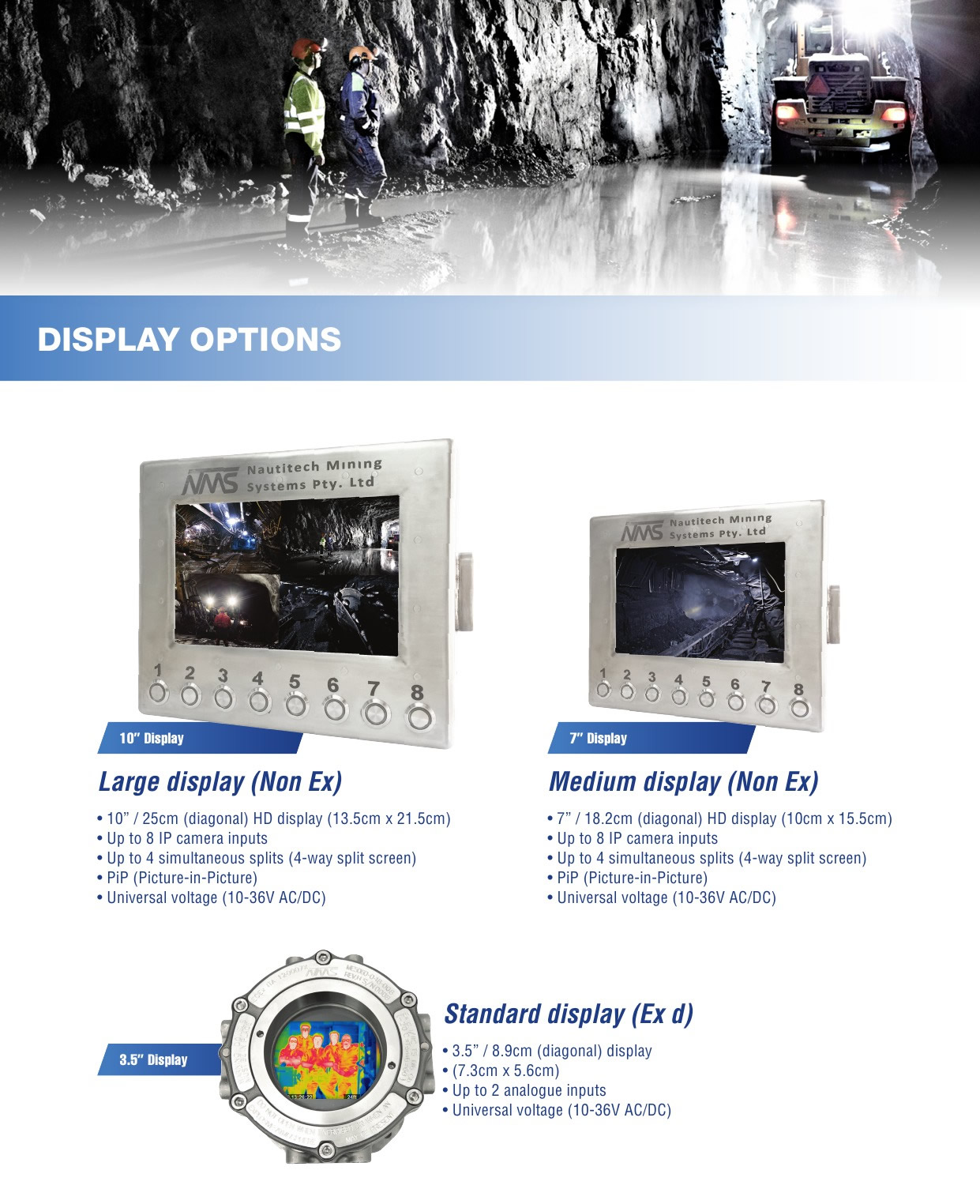 NTMS CAMERA DISPLAY HR