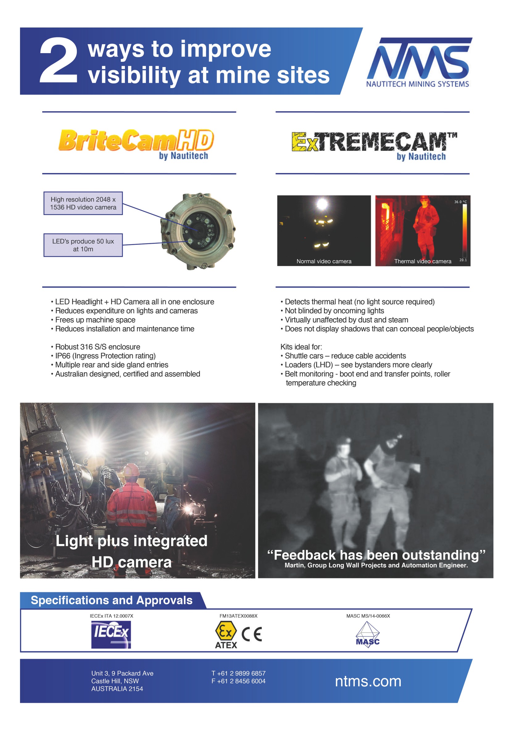 2 ways to improve visibility in mine sites